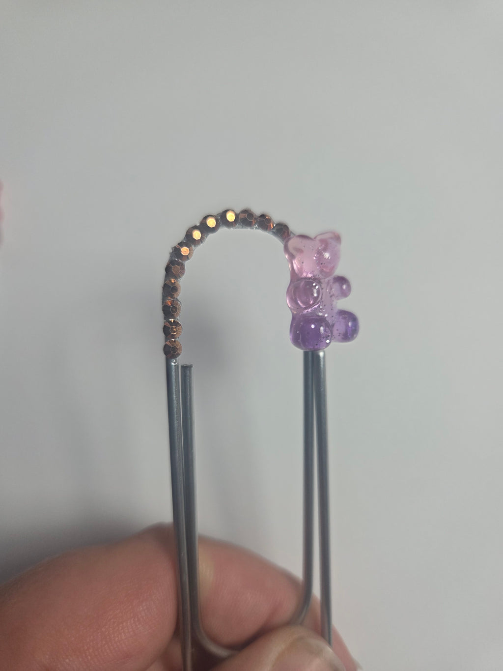 ✨ Gummy Bear Beaded Paperclip Bookmark ✨