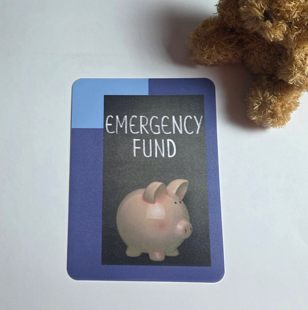 🚨 Emergency Fund Savings Game – 4 Interactive Sections 🚨