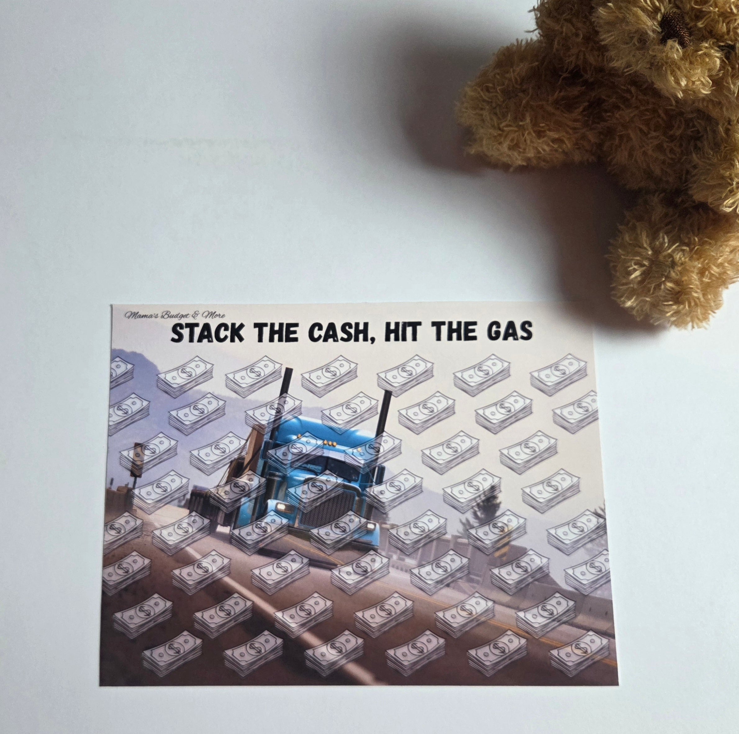 🚛 Stack the Cash, Hit the Gas Savings Challenge 🚛