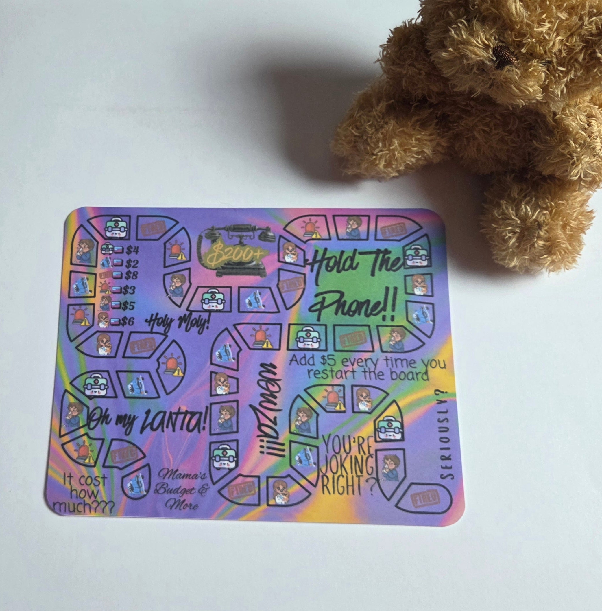 📞 Hold the Phone! Emergency Fund Savings Game 📞