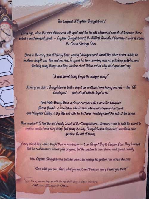 Captain Snugglebeards Treasure Roll